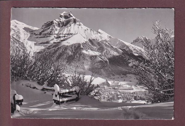 Motiv bei ENGELBERG - Hahnen - 1957