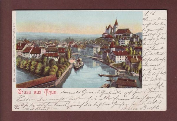 Gruss aus THUN - 1902
