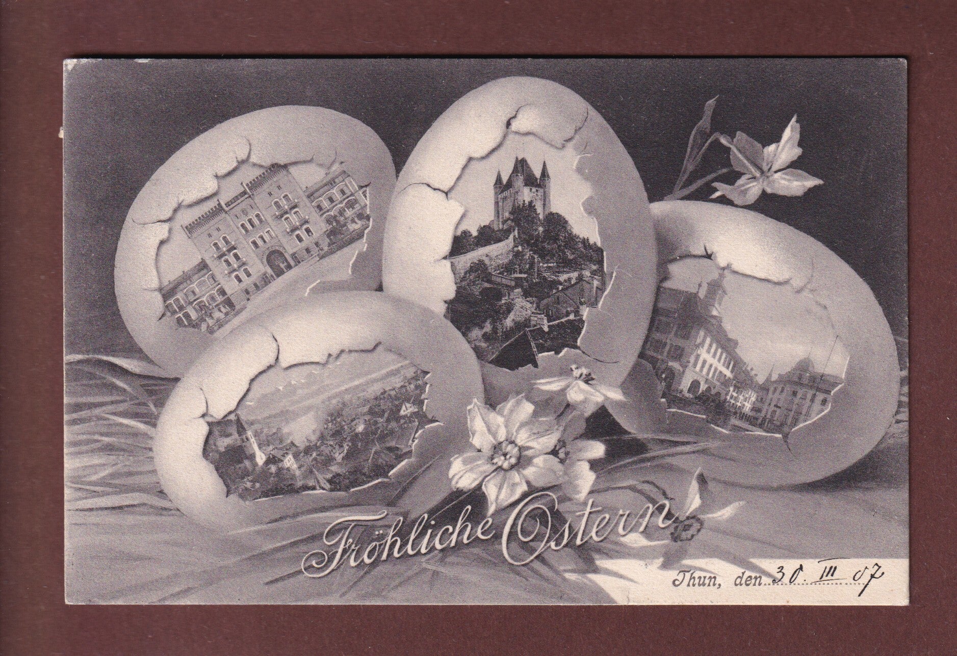 THUN - Fröhliche Ostern - 1907
