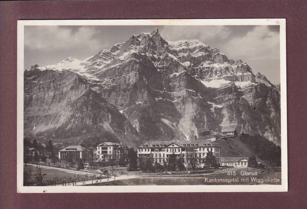 GLARUS - Kantonsspital - Wiggiskette - 1940
