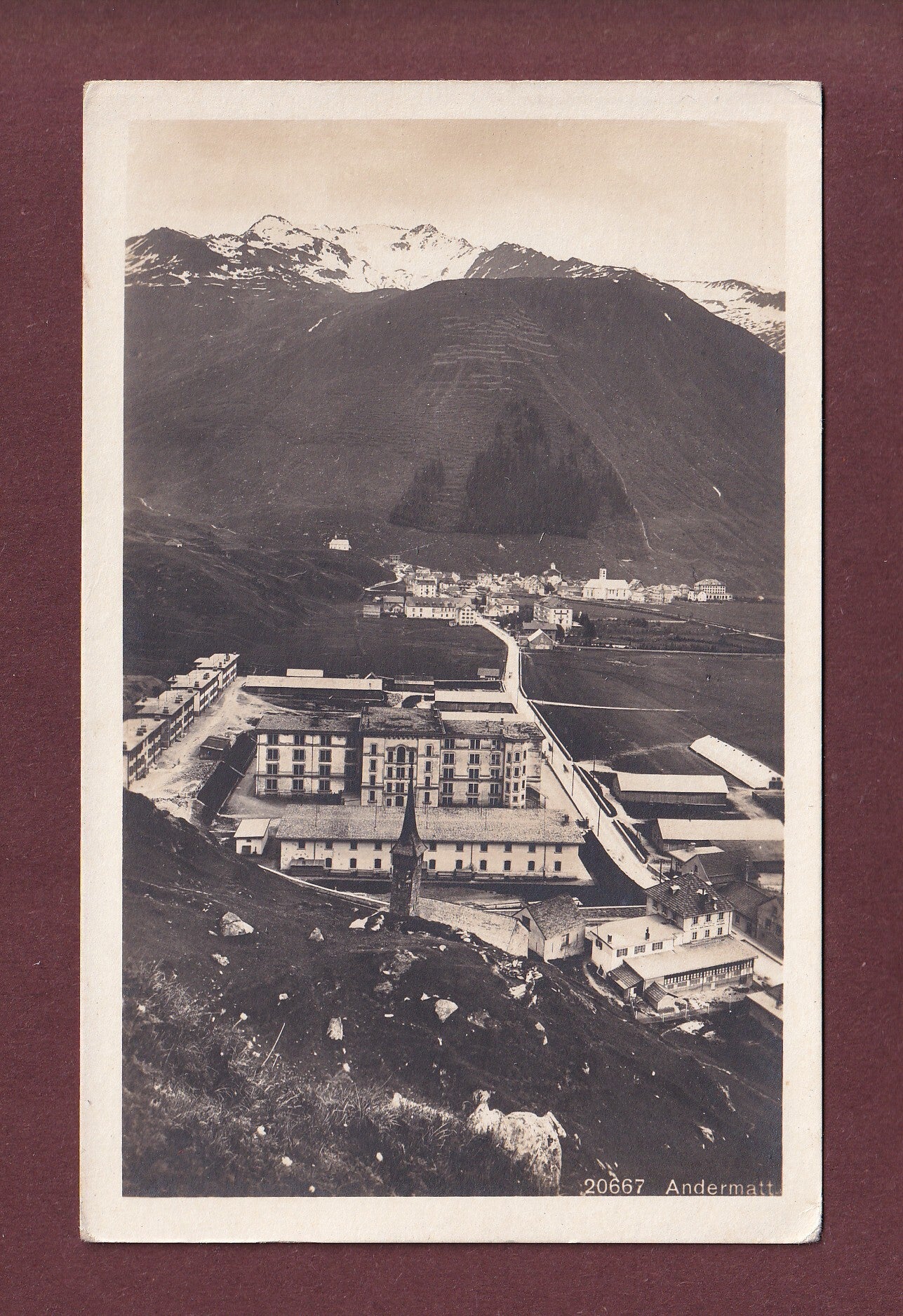 ANDERMATT - Teilansicht