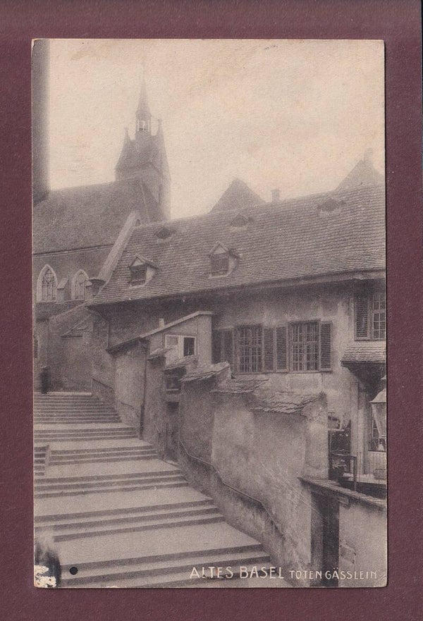 Altes BASEL - Totengässlein - 1923