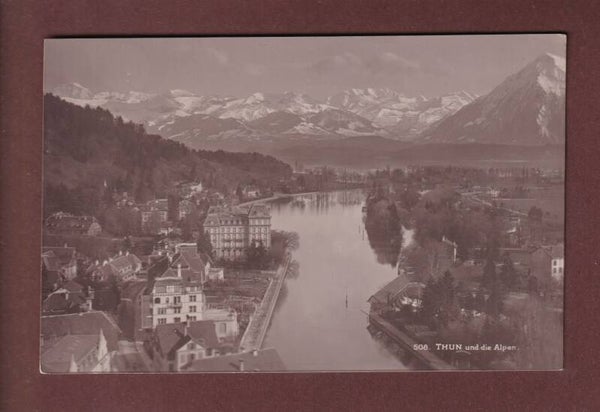THUN und die Alpen