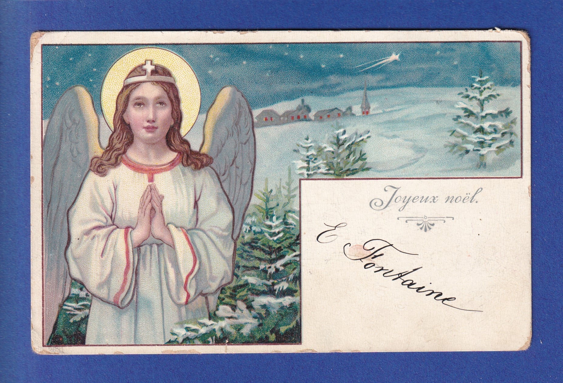 NOËL - Ange - Etoile - 1907