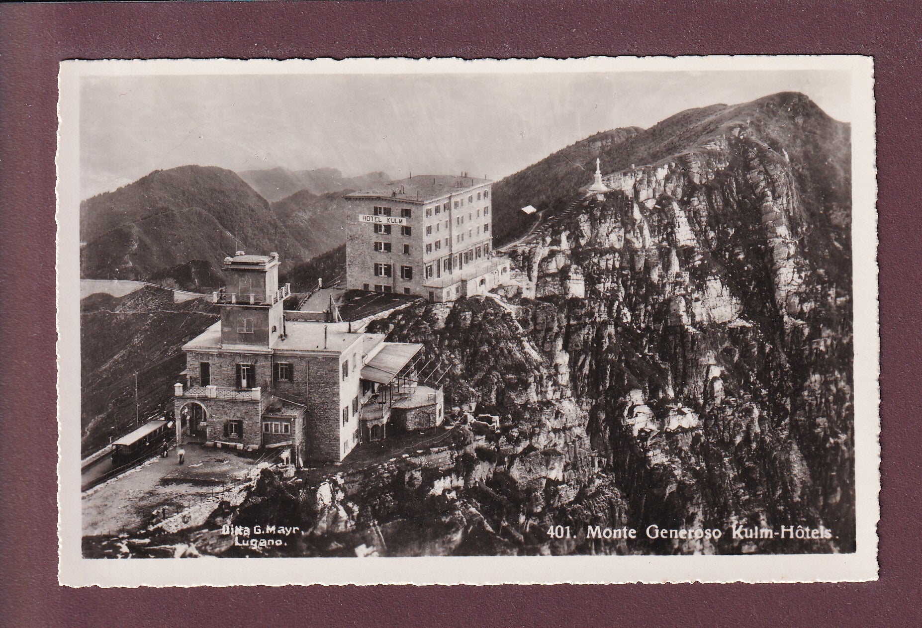 MONTE GENEROSO - Kulm Hotel - Bahn