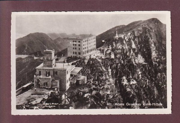 MONTE GENEROSO - Kulm Hotel - Bahn