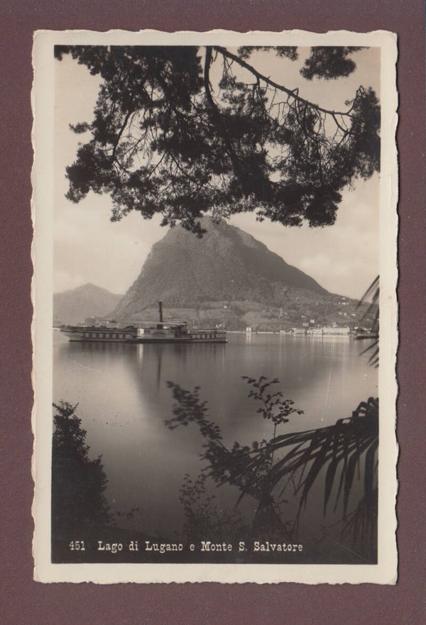 NAVE - Monte S. SALVATORE - 1932
