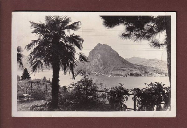 LUGANO e San Salvatore - 1929 // pli //