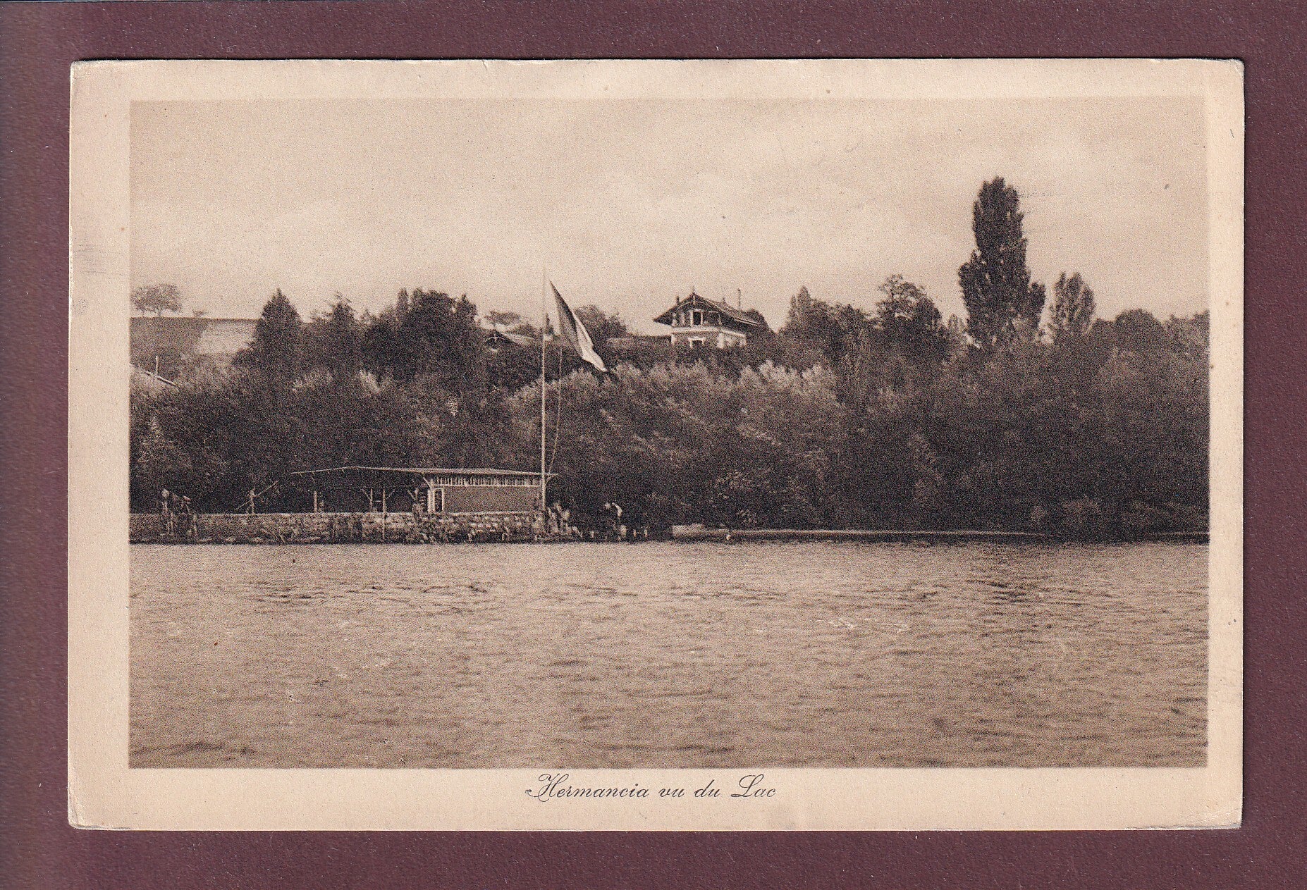 HERMANCIA vu du Lac - Colonie de vacances