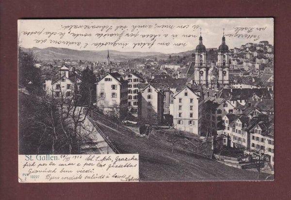 ST. GALLEN - Teilansicht - 1903 // Eckbug //