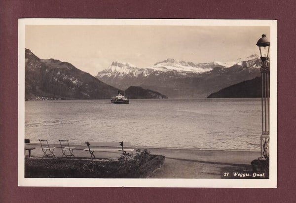 WEGGIS - Quai - Schiff