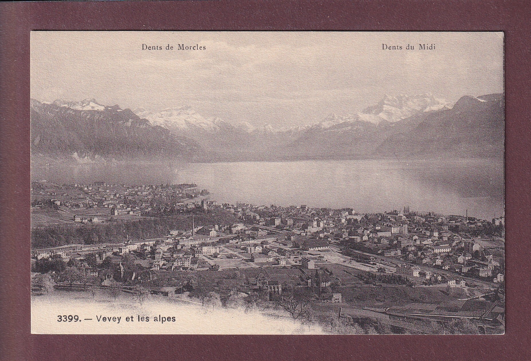VEVEY et les Alpes