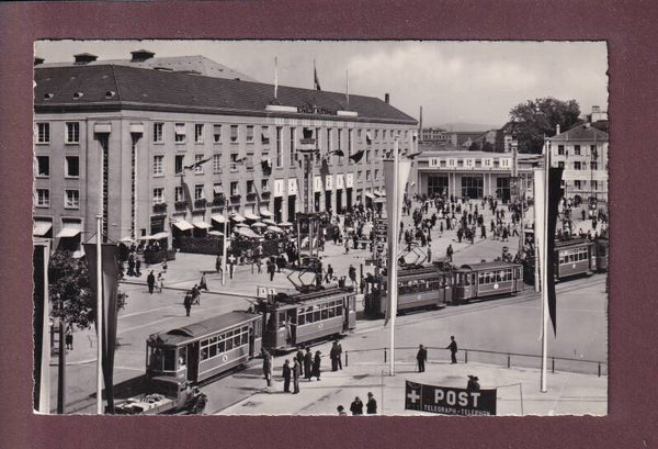 BASEL - Mustermesse - Tram // Eckbug //