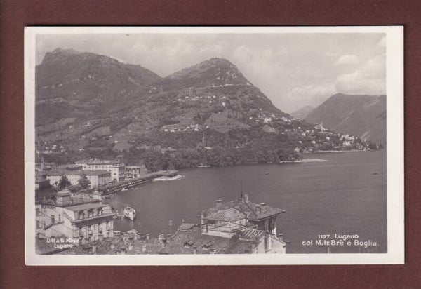 LUGANO - Monte Brè - Boglia - 1937