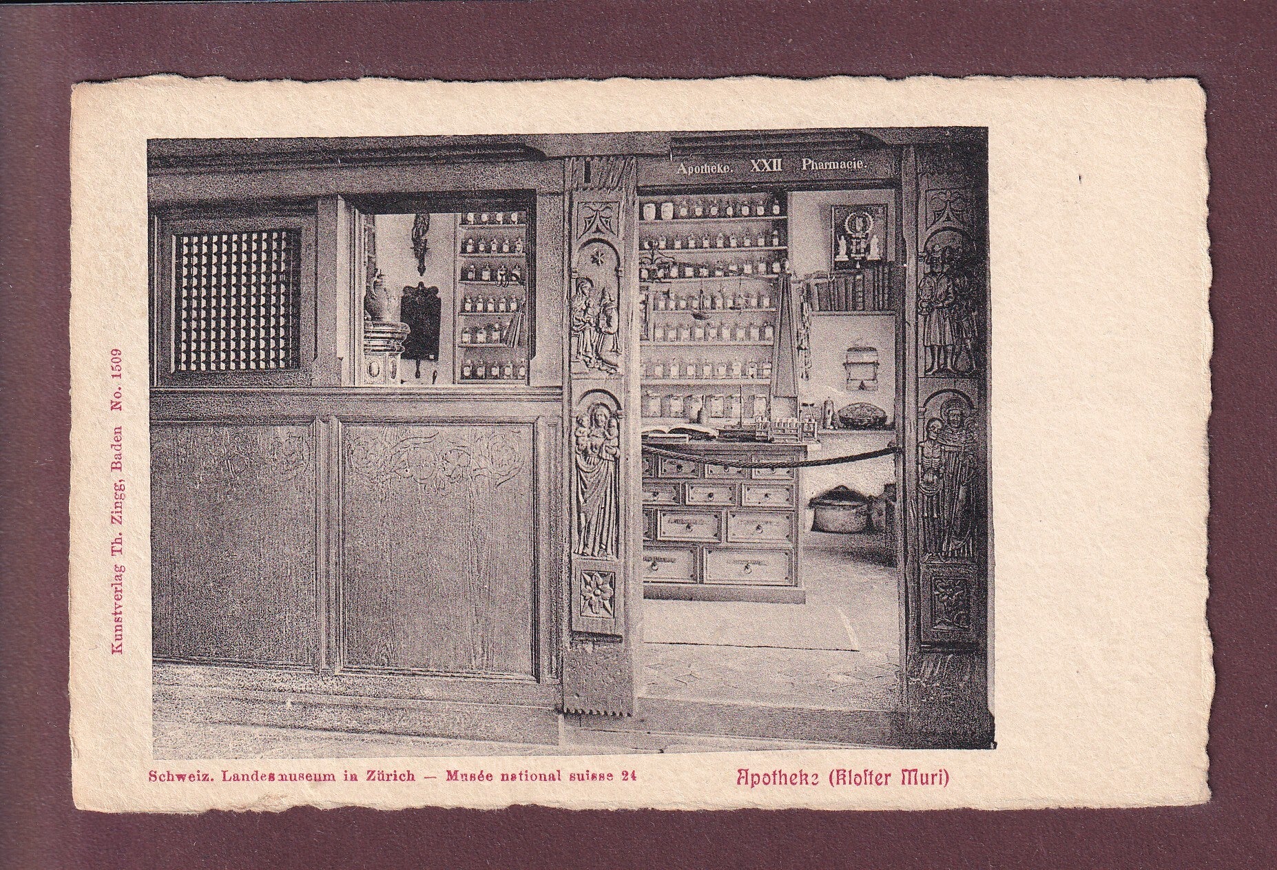 ZÜRICH - Landesmuseum - Apotheke