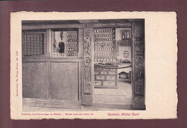ZÜRICH - Landesmuseum - Apotheke