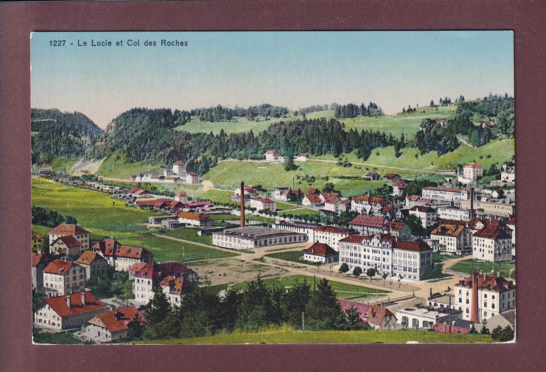 LE LOCLE - Col des Roches
