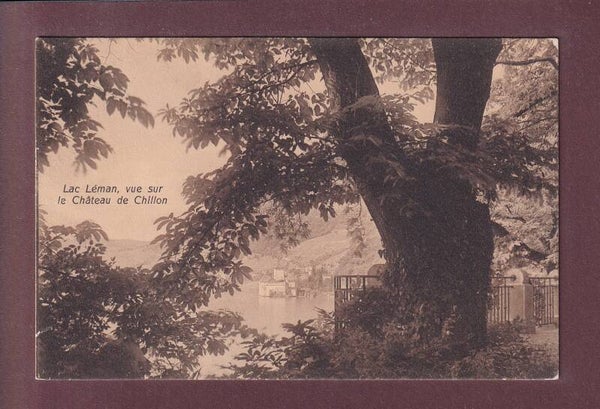 Château de CHILLON entre les arbres