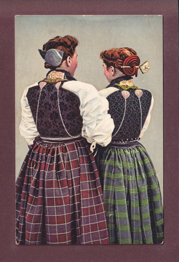 TRACHT - NIDWALD - Frau und Mädchen