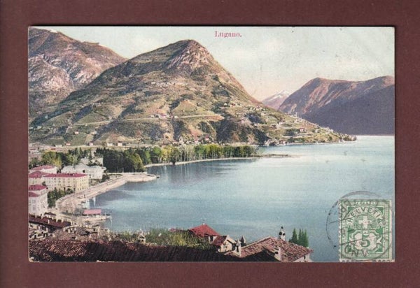 LUGANO - Monte Brè - 1905