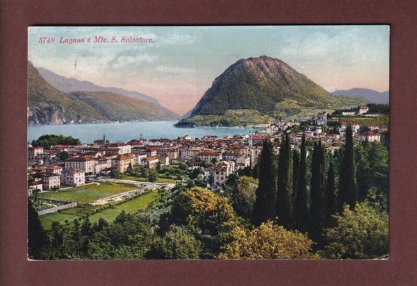 LUGANO - San Salvatore - 1925