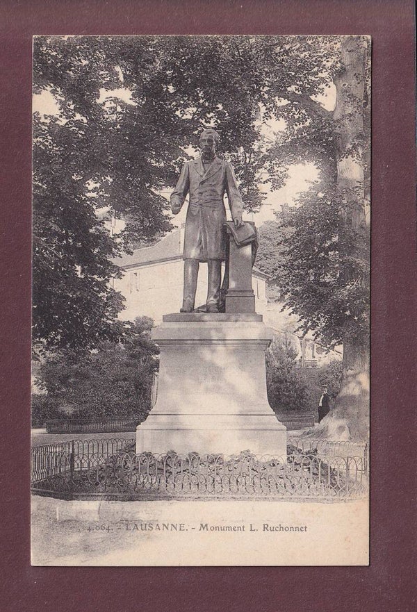 LAUSANNE - Monument Ruchonnet