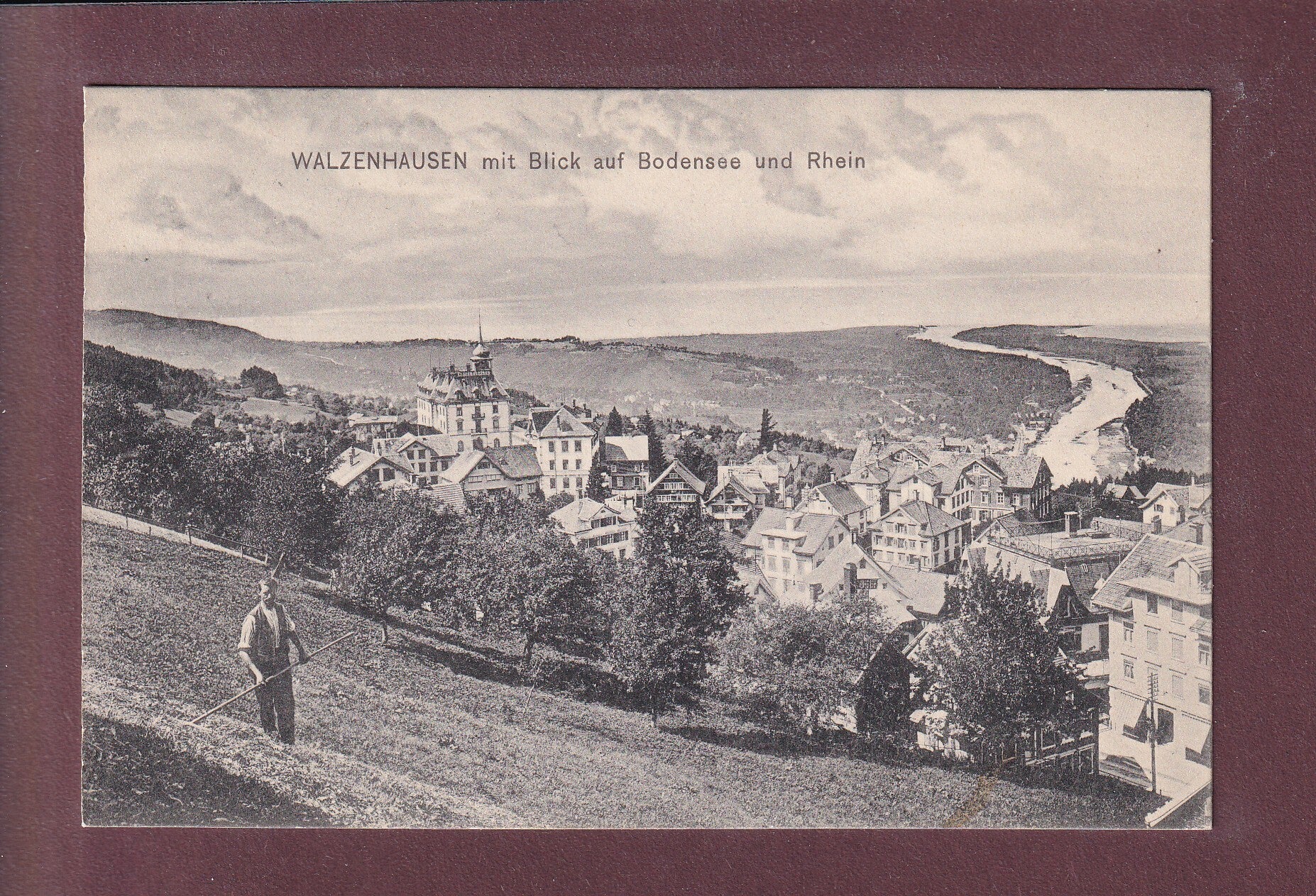 WALZENHAUSEN - Bodensee - Mann - 1909