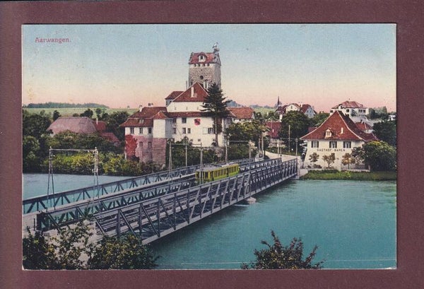 AARWANGEN - Bahnbrücke - 1928