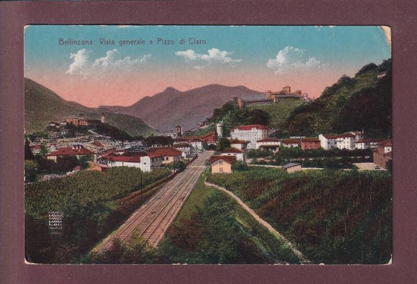BELLINZONA - 1912 Feldpost