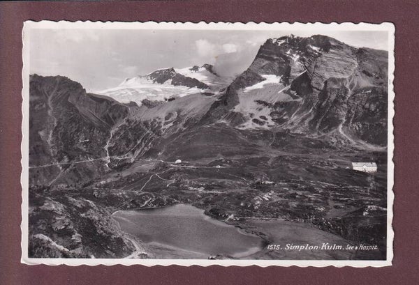 SIMPLON-KULM - See und Hospiz - 1945