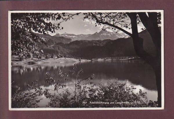 Abendstimmung am LUNGERNSEE - 1939