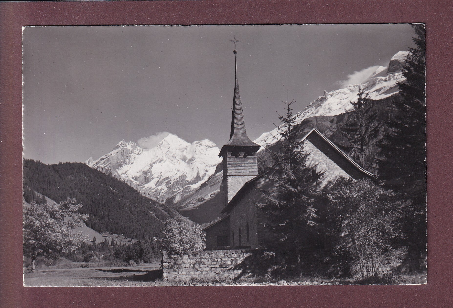 KANDERSTEG - Kirche - 1961