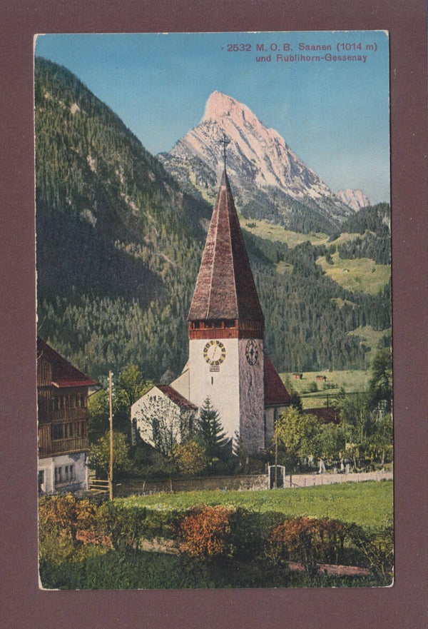 SAANEN - Kirche