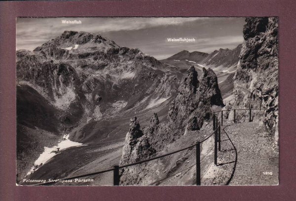 Felsenweg STRELAPASS PARSENN - 1952