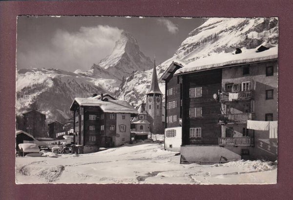 ZERMATT - Teilansicht - Matterhorn - 1960