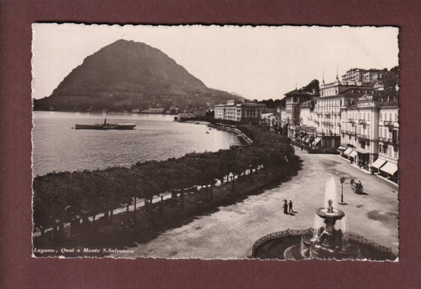 LUGANO - Quai - 1936