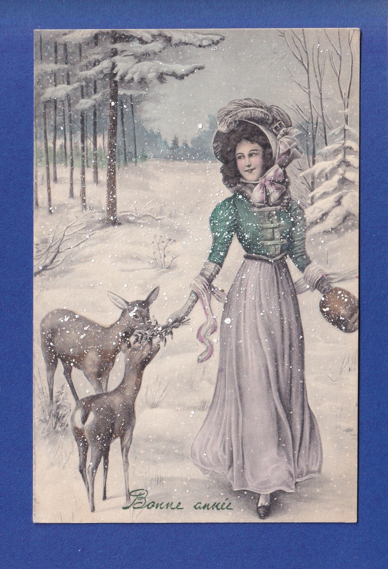 NOUVEL AN - Femme - Biches - 1912