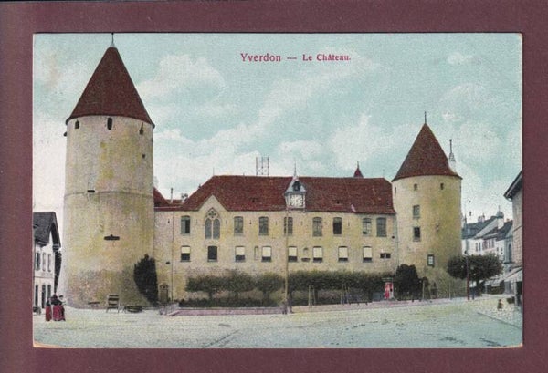 YVERDON - Le Château - 1907