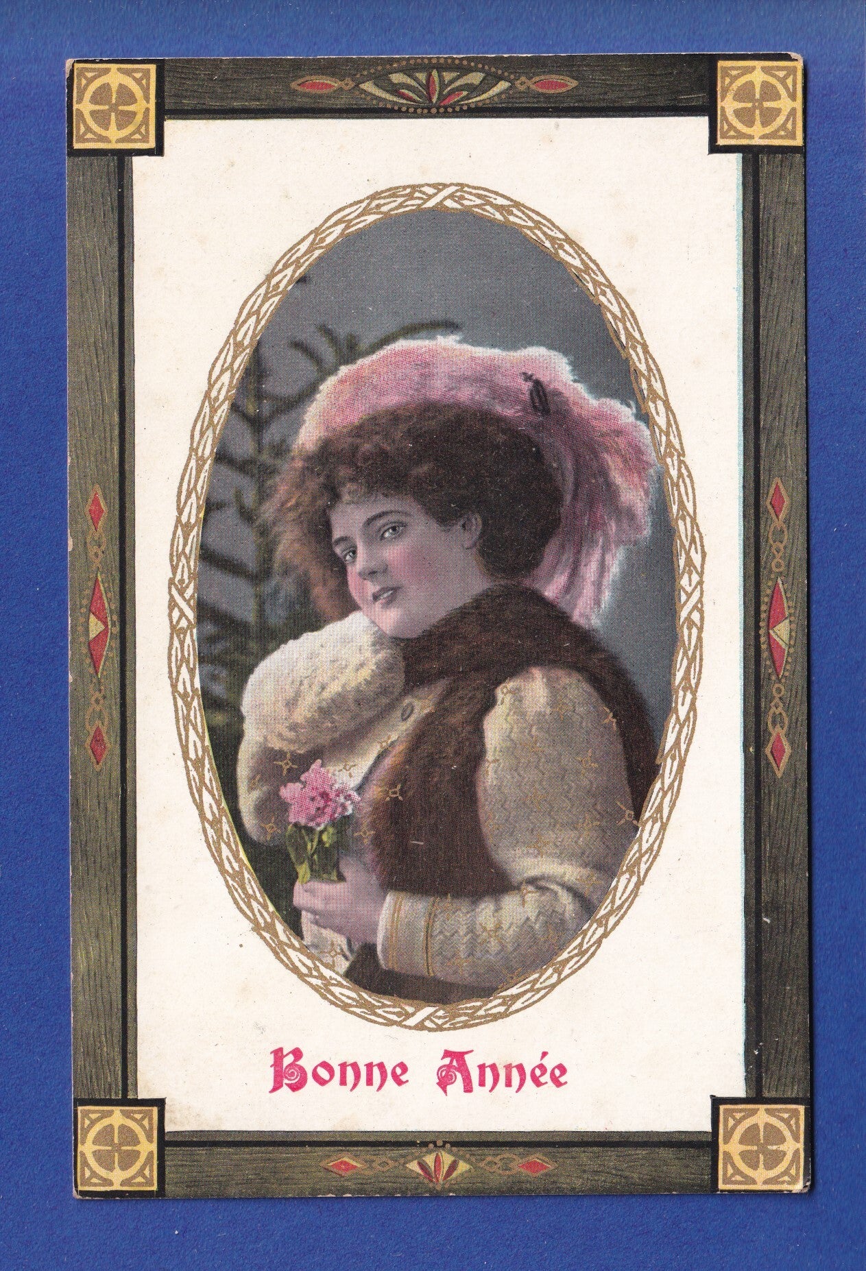 NOUVEL AN - Femme - 1910