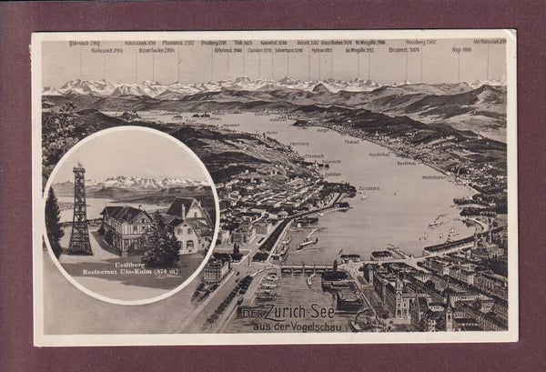 ZÜRICHSEE - Uetliberg - 1931