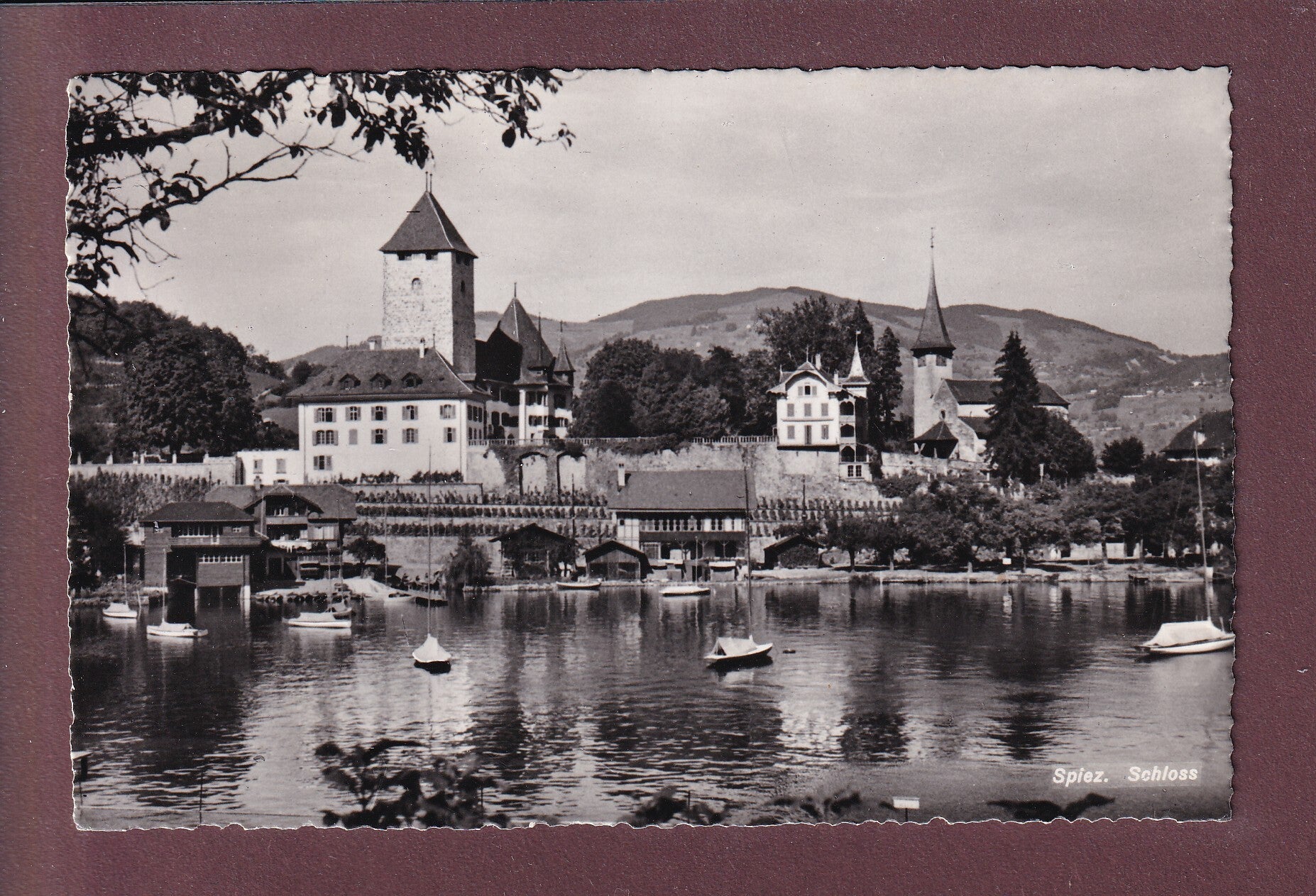 SPIEZ - Schloss - 1952