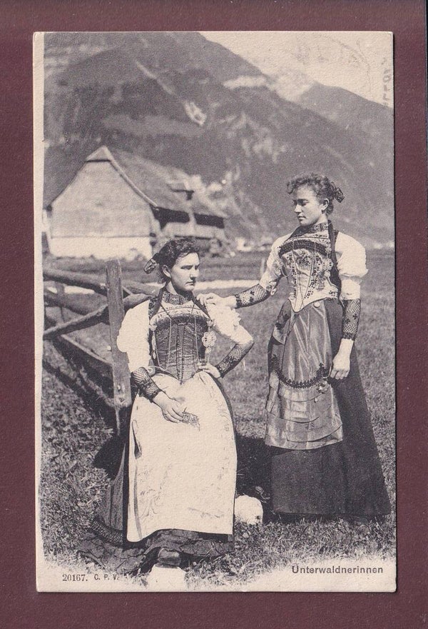 UNTERWALD - Tracht - 1908