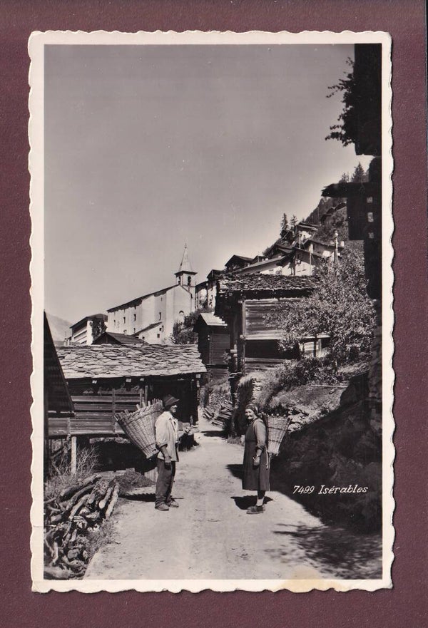 Rue d'ISERABLES - 1959 // léger pli //