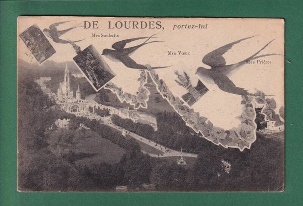 Souhaits de LOURDES - 1921