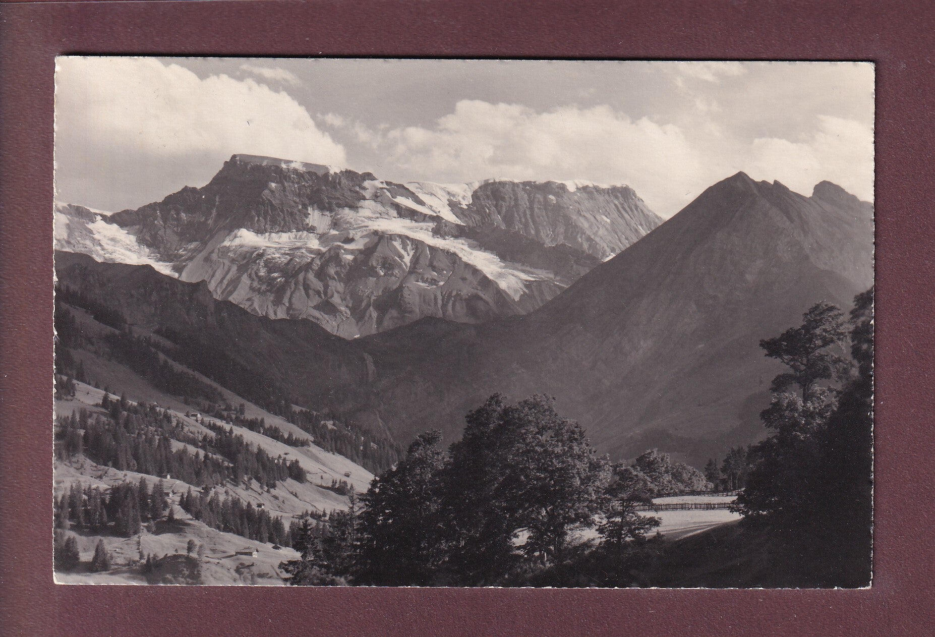 Im Ausserschwand bei ADELBODEN - Wildstrubel - Fizer - 1933 E. Gyger