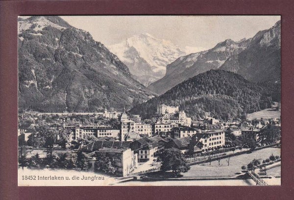 INTERLAKEN - Jungfrau - 1918