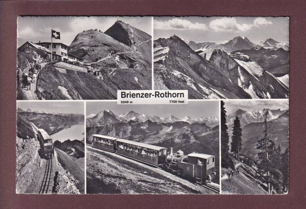 BRIENZER-ROTHORN - 5 Bilder - 1964