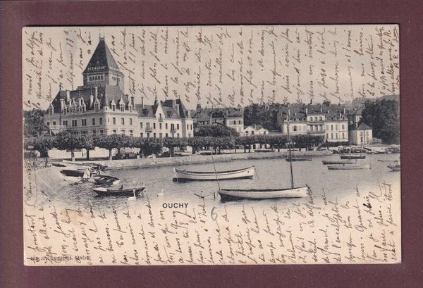 LAUSANNE - Ouchy - Château - 1903