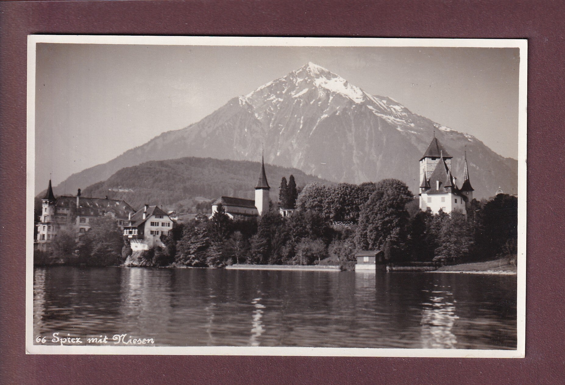 SPIEZ - Niesen - 1935