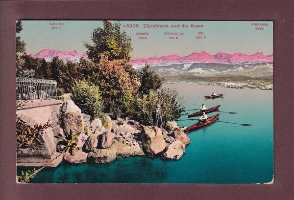 ZÜRICHHORN und die Alpen - 1917